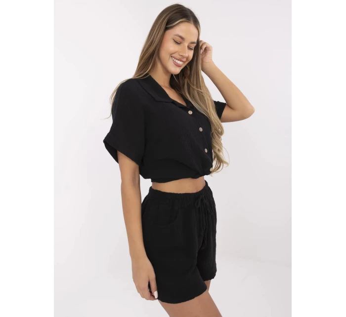 Šortky MO SN 9717.95 čierne Šortky MO SN 9717.95 čierne