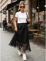 PASTELLA tylová sukňa čierna FashionStreet CY0421 PASTELLA tylová sukňa čierna FashionStreet CY0421