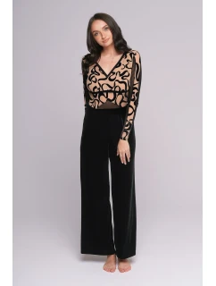 Nohavice Ava 003 Velúr S-XL