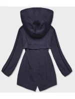 Tmavě modrá tenká dámská bunda s podšívkou model 18019142 - S'WEST