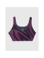 Podprsenka na jogu a pilates so strednou podporou 4F 4FWSS25USBAF165-50A dámske Podprsenka na jogu a pilates so strednou podporou 4F 4FWSS25USBAF165-50A dámske