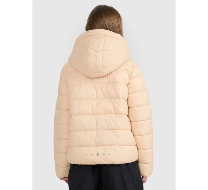 Dievčenská bunda so syntetickou výplňou 4F 4FJRAW25TDJAF0816-83S