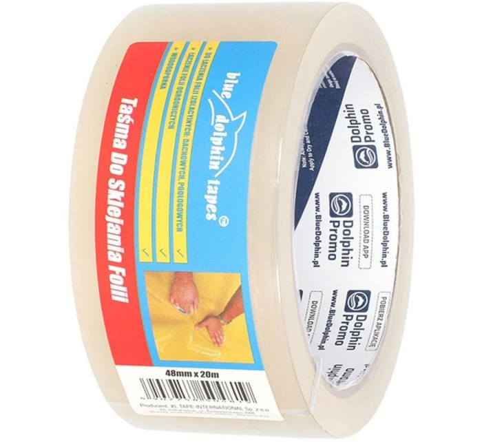 Modrá lepiaca páska DOLPHIN 48MMx20M