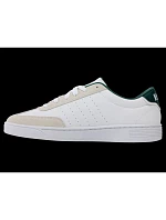 Tenisky K-swiss COURT BALBOA WHITE/CLOUD DANCER/POSY GREEN-M (04735-168-M)