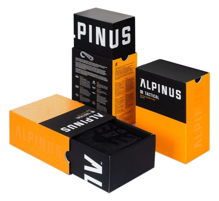 Alpinus Taktická základná vrstva black-grey M GT43219