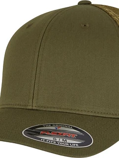 6 panelová Trucker kšiltovka 55. moss green model 22537101 - Flexfit