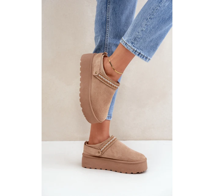 Sněhule S Dekorativním Béžové model 21681025 - Boto