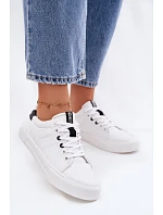 Dámské tenisky Big Star NN274444 Memory Foam systém Bílé Dámské tenisky Big Star NN274444 Memory Foam systém Bílé