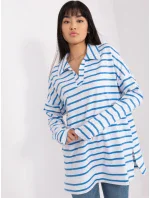 Bluzka LK BZ model 18650746 biało niebieski - FPrice