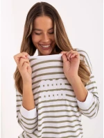 Blúzka RV BZ A790.47 olivovo zelená Blúzka RV BZ A790.47 olivovo zelená