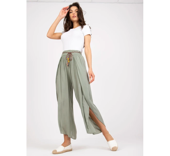 Dámske nohavice TW SP BI 81378.24P khaki Dámske nohavice TW SP BI 81378.24P khaki