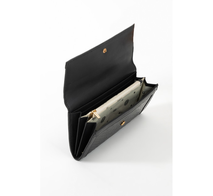 Monnari Peňaženky Dámska peňaženka s jemným logom Multi Black