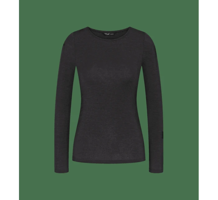Beauty Layers LSL Top Wool - BLACK - TRIUMPH BLACK - TRIUMPH