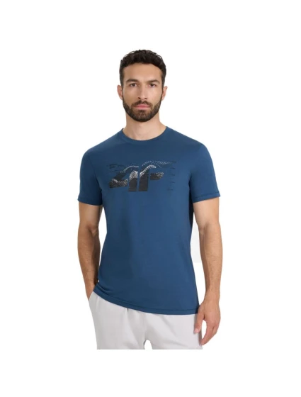 Pánske tričko 4F M2359 sea green 4FWAW25TTSHM2359 46S pánske Pánske tričko 4F M2359 sea green 4FWAW25TTSHM2359 46S pánske