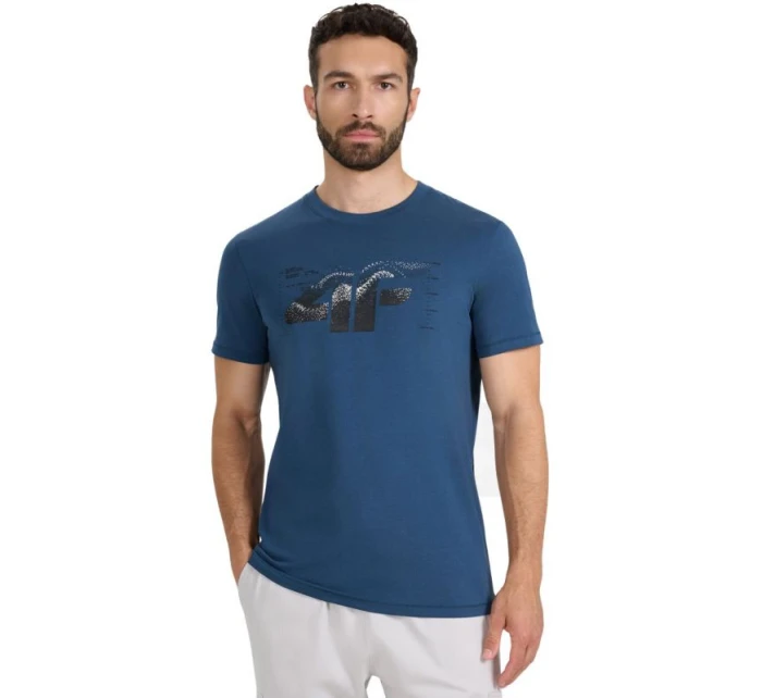 Pánske tričko 4F M2359 sea green 4FWAW25TTSHM2359 46S pánske Pánske tričko 4F M2359 sea green 4FWAW25TTSHM2359 46S pánske