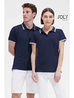 SOL'S Pasadena Men Pánské piqué polo model 22521809 white/navy SOL'S Pasadena Men Pánské piqué polo model 22521809 white/navy