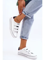 tenisky na suchý zip Big Star Bíle model 21610210 - Big Star Shoes tenisky na suchý zip Big Star Bíle model 21610210 - Big Star Shoes