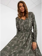 Sukienka D73771M30365A khaki