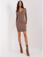 RV SK 9220 šaty.72 hnedá RV SK 9220 šaty.72 hnedá
