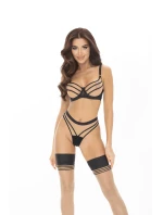 Podprsenka V-11071 čierno-béžová - Axami