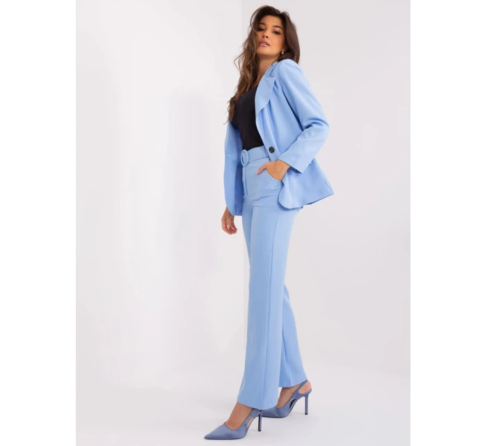 Dámské kalhoty model 20268686 světle modré - FPrice