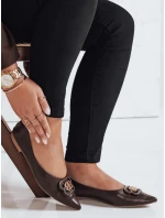 FashionStreet hnedé dámske baleríny ZY1061 FashionStreet hnedé dámske baleríny ZY1061