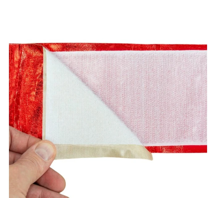 Záves na dvere 33x42 cm červená stuha