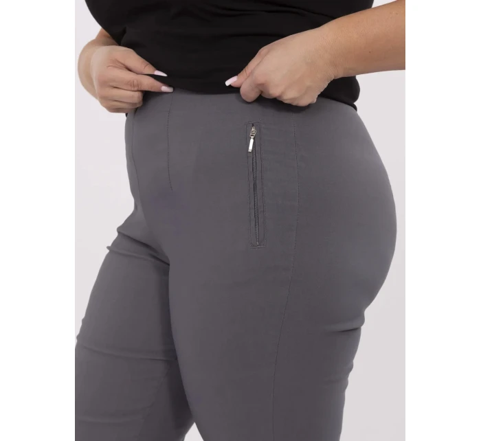 Spodnie AT SP model 21099002 grafitowy - FPrice Spodnie AT SP model 21099002 grafitowy - FPrice