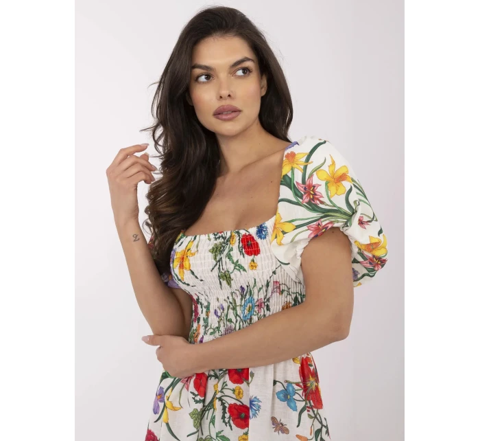 Sukienka DHJ SK model 21133028 ecru - FPrice