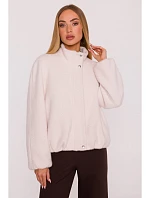 M885 Látkový kabát - béžový