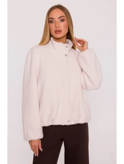 M885 Látkový kabát - béžový