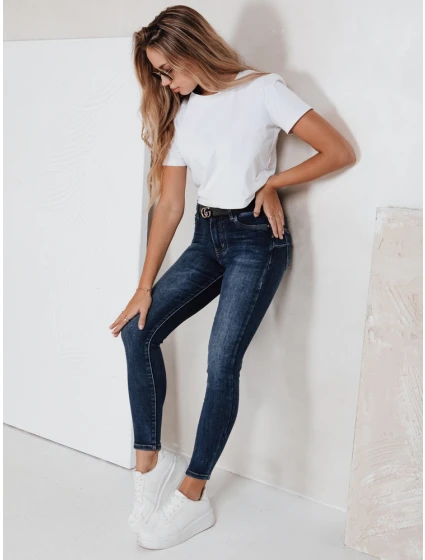 Dámské skinny džíny tmavě modré Dstreet model 21992655 - FashionStreet