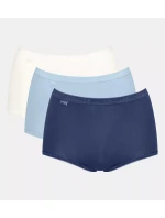 Dámske nohavičky Basic+ Maxi C3P - UNKNOWN - modrá kombinácia V020 - SLOGGI Dámske nohavičky Basic+ Maxi C3P - UNKNOWN - modrá kombinácia V020 - SLOGGI