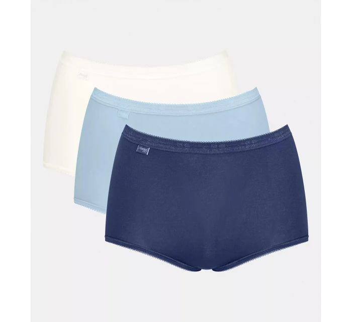 Dámske nohavičky Basic+ Maxi C3P - UNKNOWN - modrá kombinácia V020 - SLOGGI Dámske nohavičky Basic+ Maxi C3P - UNKNOWN - modrá kombinácia V020 - SLOGGI