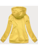 Žlutá dámská tepláková mikina model 15817370 - J.STYLE