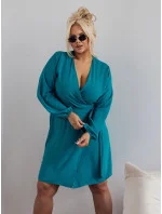 Elegantní  šaty v mořské barvě model 19764276 - Moon