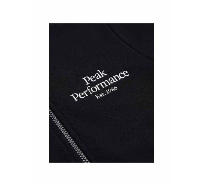 Peak Performance Jr Original Zip Hood Black