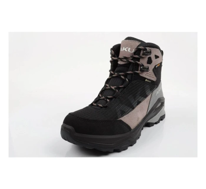 Aku dámska trekingová športová obuv Adapta Gore-tex kožená čierno-ružová dámska