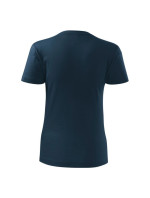 Dámske tričko Malfini Classic New W MLI-13302 tmavo modré - Malfini