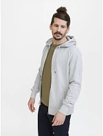 Pure Waste HJUB Unisex mikina s kapucňou 74.HJUB tmavomodrá