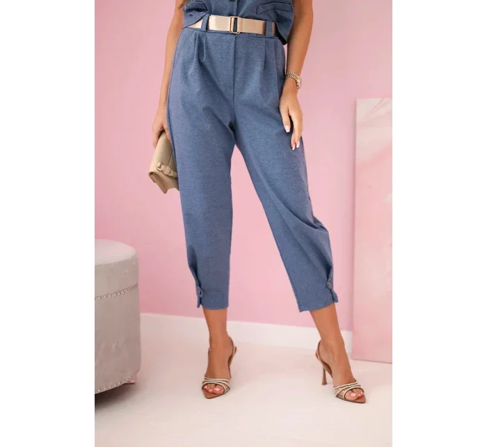 Súprava vesta + nohavice denim melier Súprava vesta + nohavice denim melier