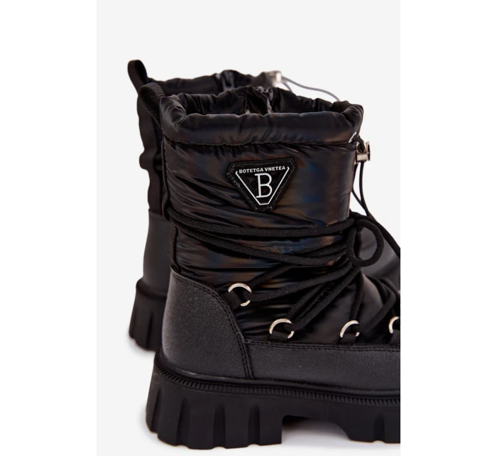 Dětské černé sněhule model 21747728 - Boto Dětské černé sněhule model 21747728 - Boto