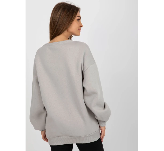 Bluza EM BL 617 model 18502742 szary - FPrice Bluza EM BL 617 model 18502742 szary - FPrice