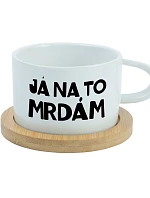 I'M DYING FOR IT - biely pohár na makrónky 200 ml