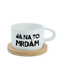 I'M DYING FOR IT - biely pohár na makrónky 200 ml