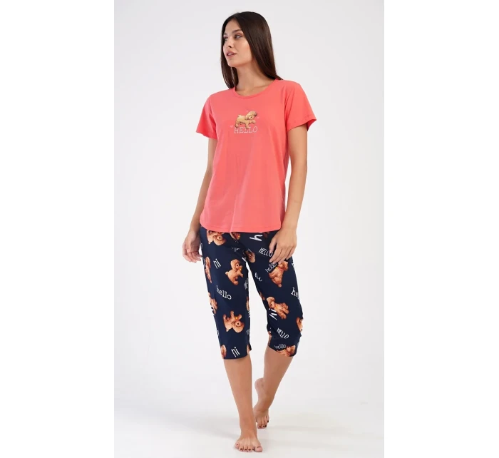 Dámske capri pyžamo Dominika Dámske capri pyžamo Dominika