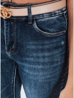 Dámske modré push up džínsy FashionStreet UY2795