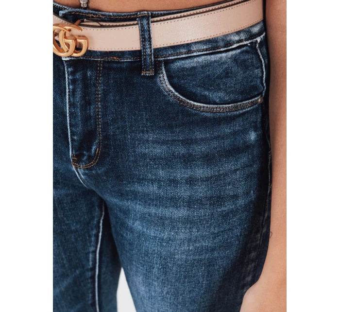 Dámske modré push up džínsy FashionStreet UY2795