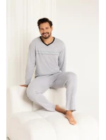 Regina 485 long/r M-XL Z25/26 pánske pyžamo