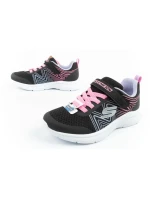 Ľahká pohodlná detská športová obuv na suchý zips Skechers Microspec